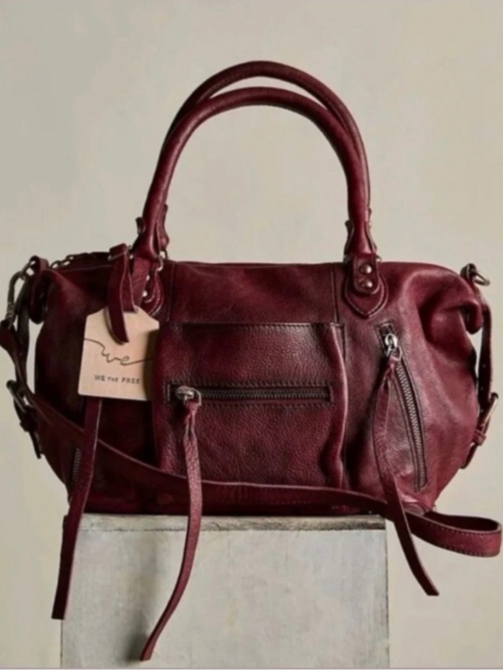 Free People Baby Emerson Tote in Red Rock